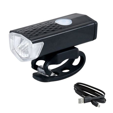 Pack Luz LED Delantera y Luz Trasera Recargable para Bicicleta