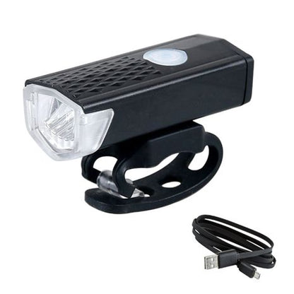 Pack Luz LED Delantera y Luz Trasera Recargable para Bicicleta